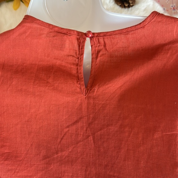 🌸3/$12,SHEIN blouse size L, new brown color - Picture 8 of 11
